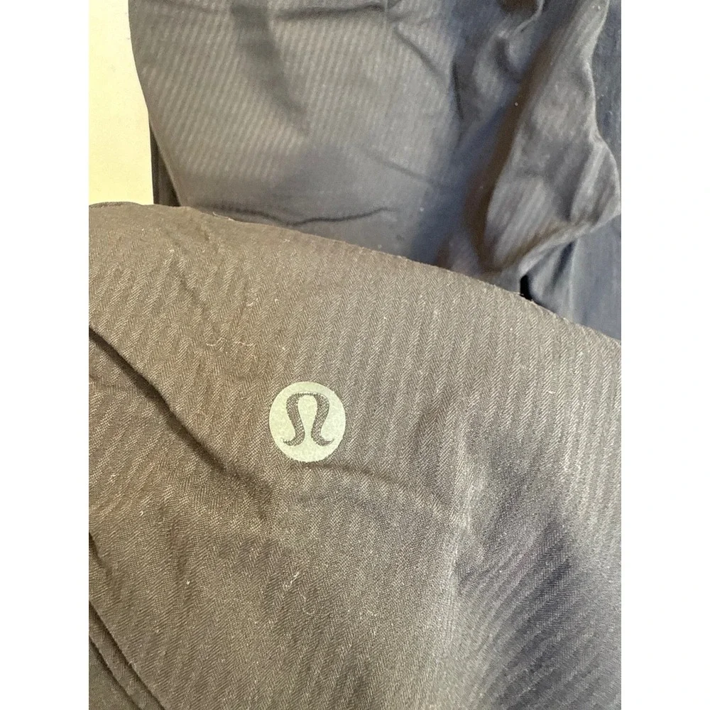 Lululemon Dance Studio Unlined‎ Jogger Pants Black Ribbed Women Size 4